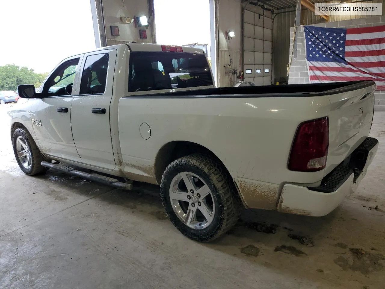 2017 Ram 1500 St VIN: 1C6RR6FG3HS585281 Lot: 72957254