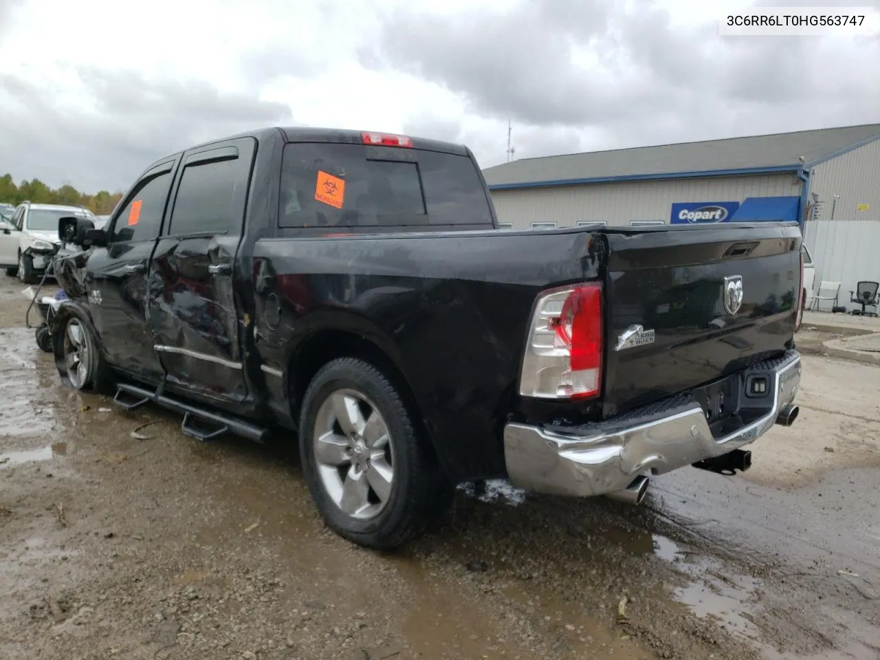 2017 Ram 1500 Slt VIN: 3C6RR6LT0HG563747 Lot: 73128864