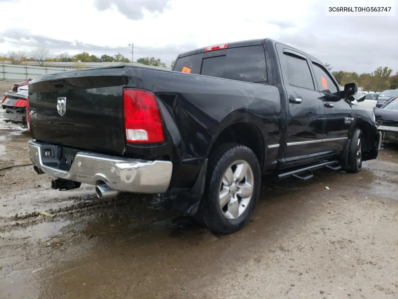 2017 Ram 1500 Slt VIN: 3C6RR6LT0HG563747 Lot: 73128864