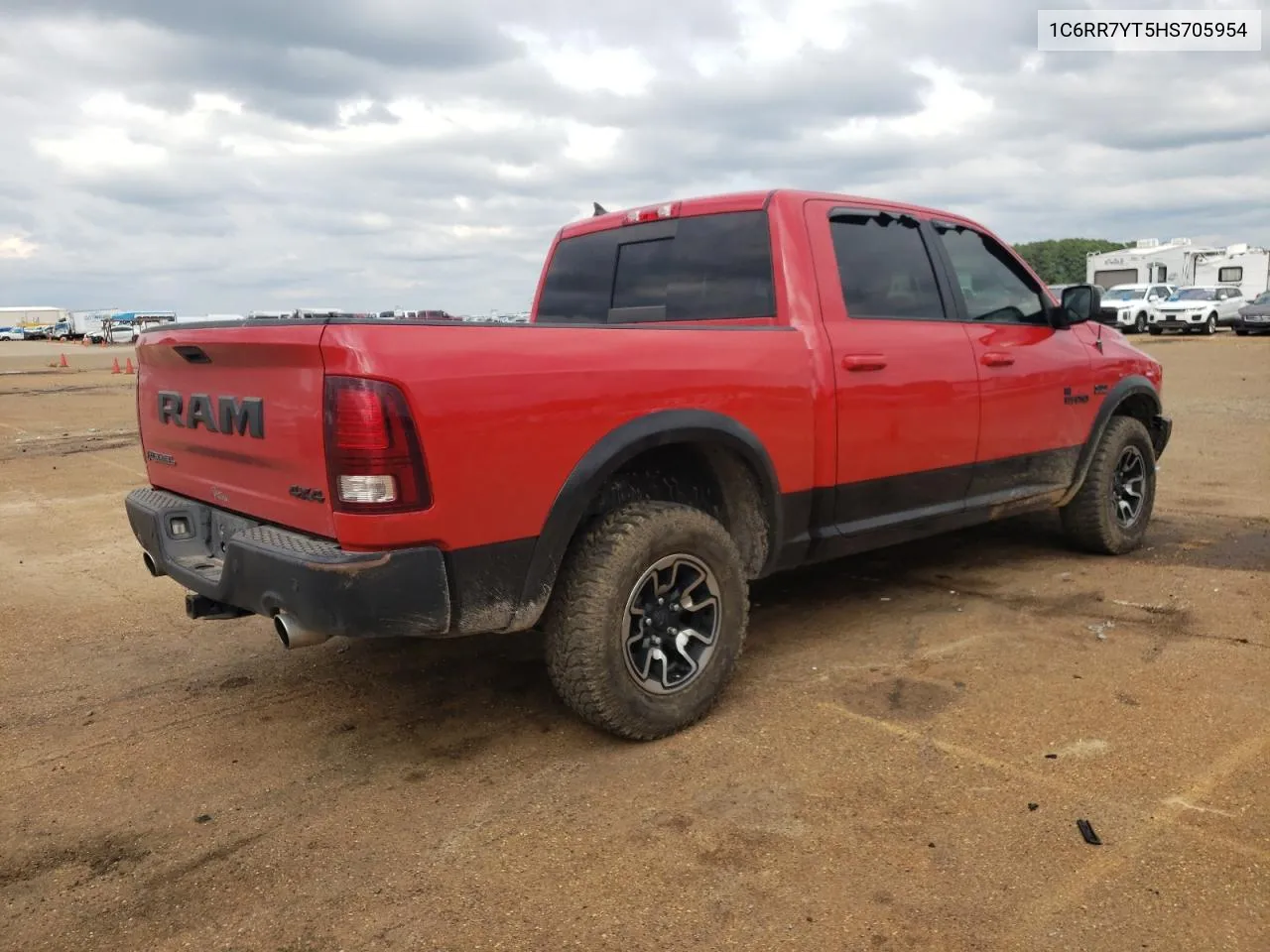 2017 Ram 1500 Rebel VIN: 1C6RR7YT5HS705954 Lot: 73137944