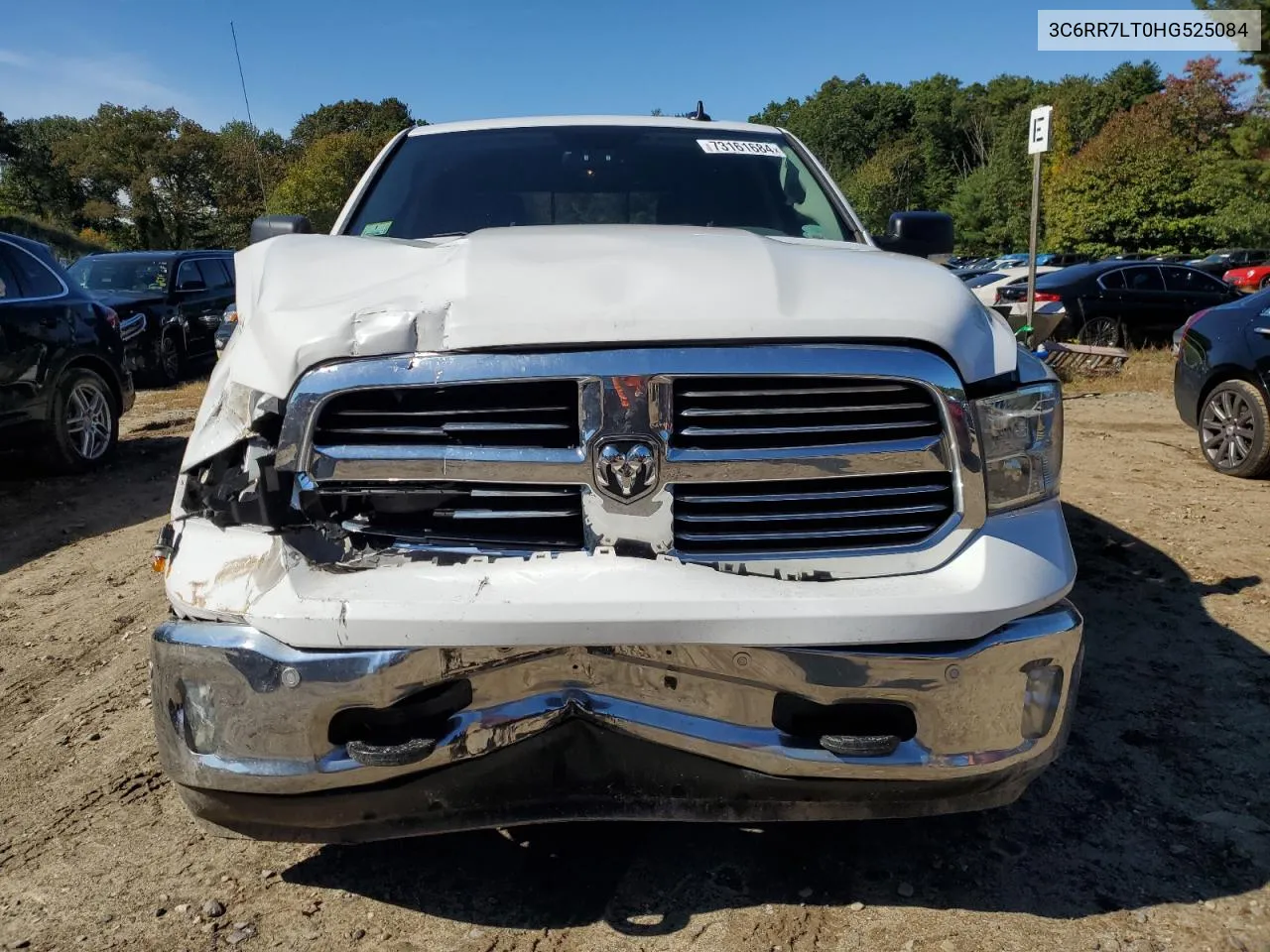 2017 Ram 1500 Slt VIN: 3C6RR7LT0HG525084 Lot: 73161684