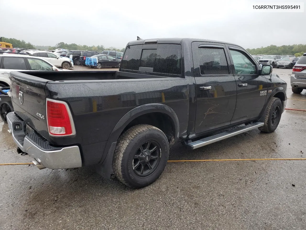 2017 Ram 1500 Laramie VIN: 1C6RR7NT3HS595491 Lot: 73195784