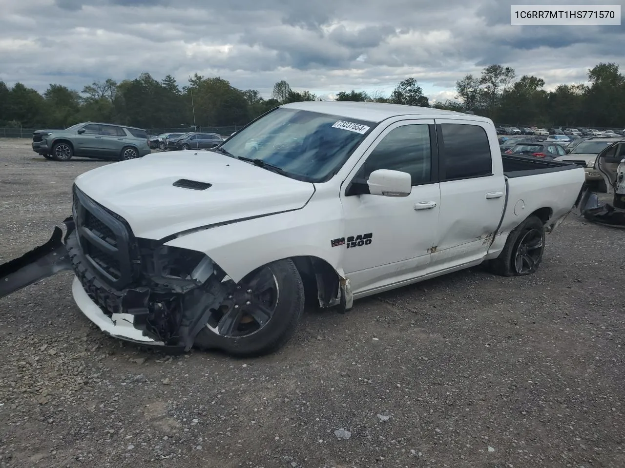 2017 Ram 1500 Sport VIN: 1C6RR7MT1HS771570 Lot: 73237554