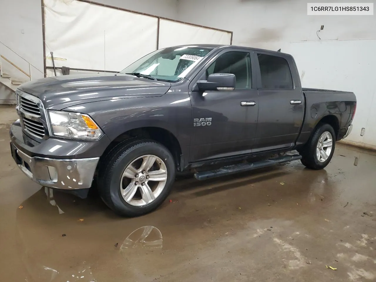 2017 Ram 1500 Slt VIN: 1C6RR7LG1HS851343 Lot: 73309064