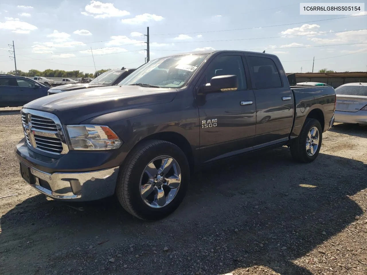 2017 Ram 1500 Slt VIN: 1C6RR6LG8HS505154 Lot: 73405074