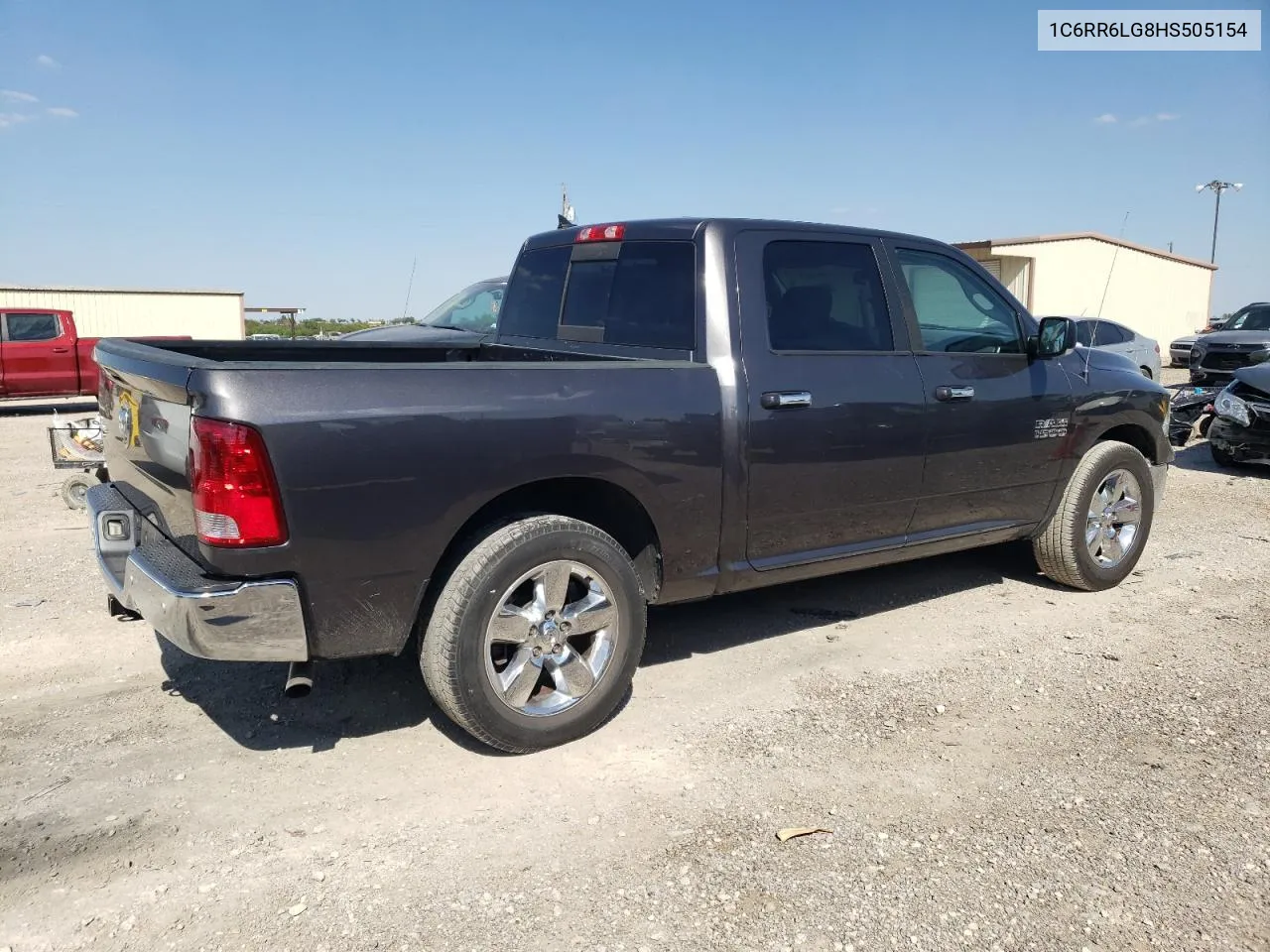 2017 Ram 1500 Slt VIN: 1C6RR6LG8HS505154 Lot: 73405074