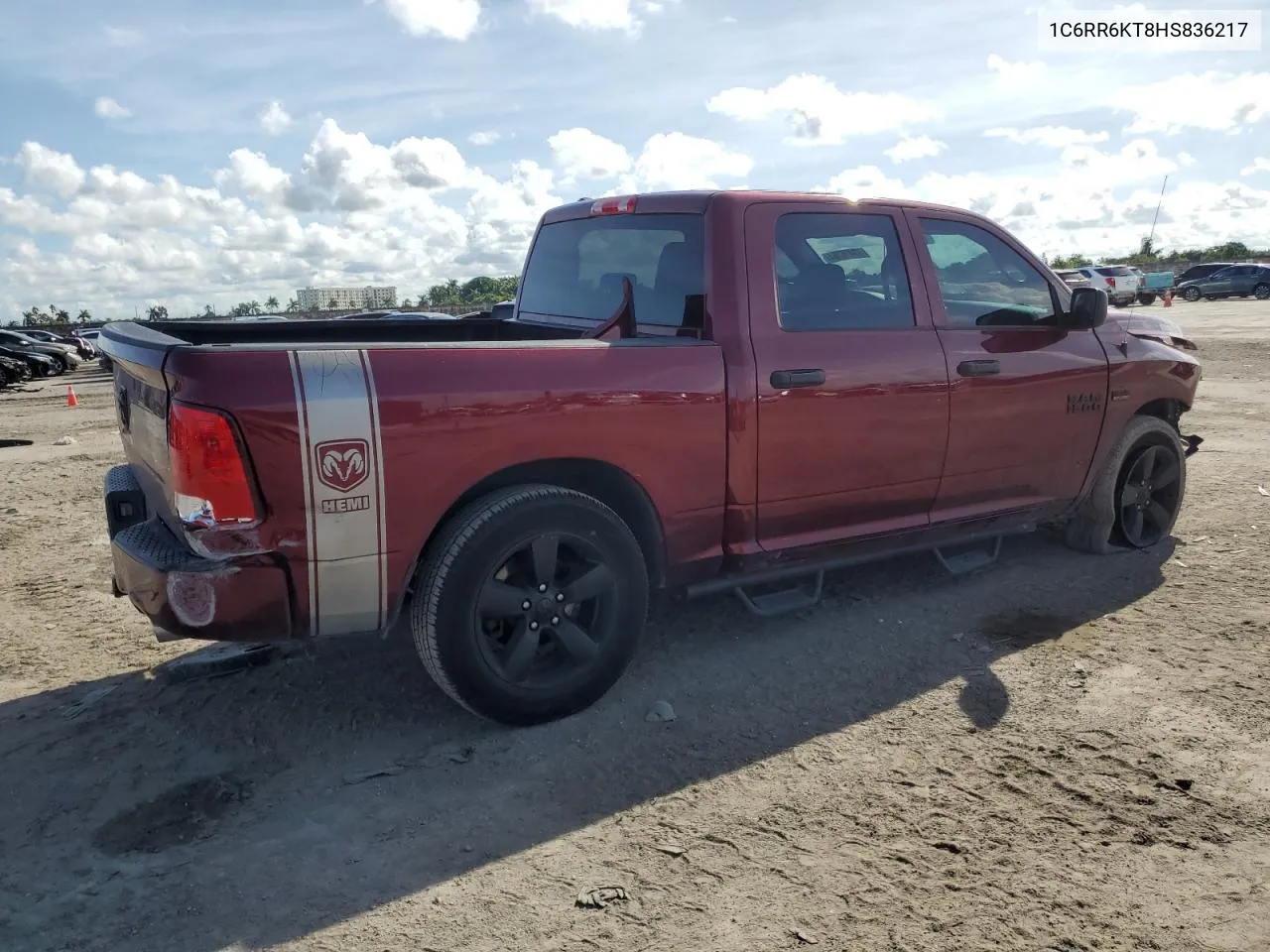 2017 Ram 1500 St VIN: 1C6RR6KT8HS836217 Lot: 73416764