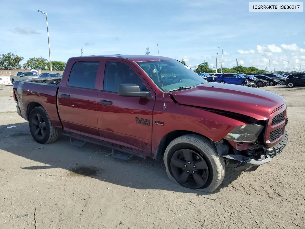 2017 Ram 1500 St VIN: 1C6RR6KT8HS836217 Lot: 73416764