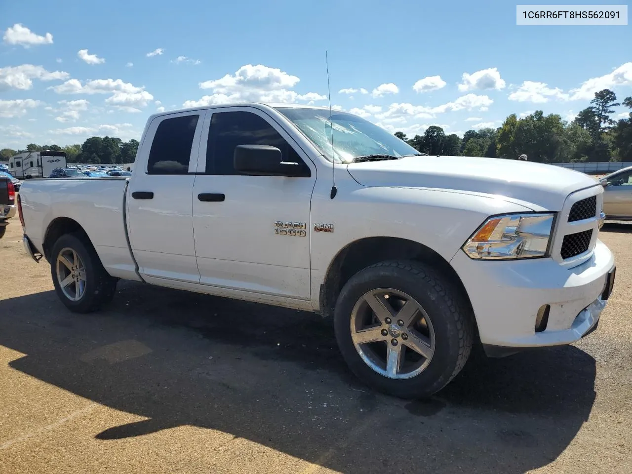 2017 Ram 1500 St VIN: 1C6RR6FT8HS562091 Lot: 73488214