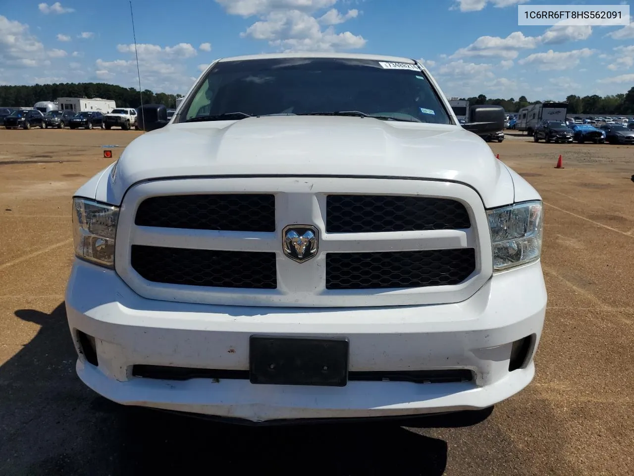 2017 Ram 1500 St VIN: 1C6RR6FT8HS562091 Lot: 73488214