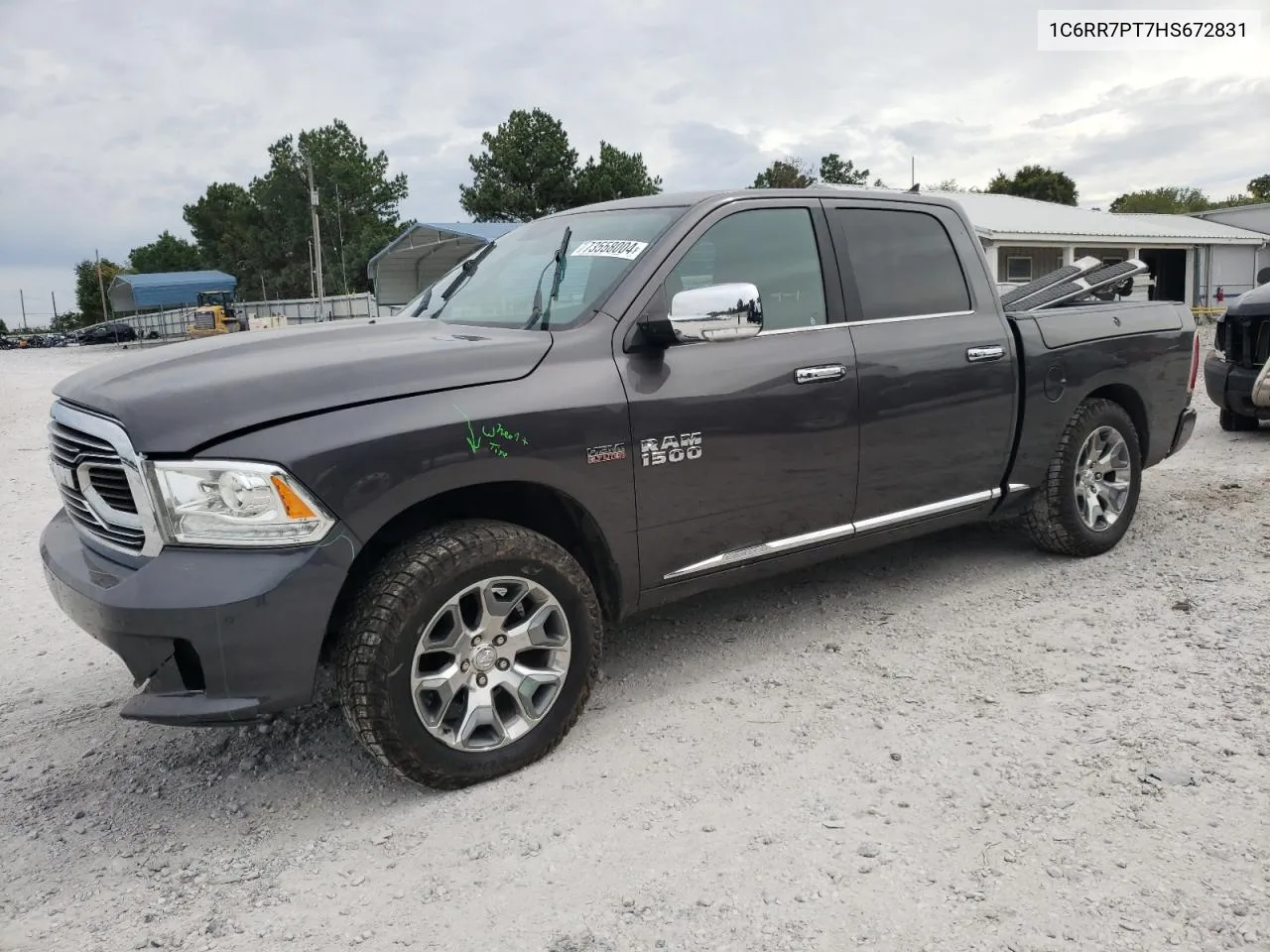 2017 Ram 1500 Longhorn VIN: 1C6RR7PT7HS672831 Lot: 73558004