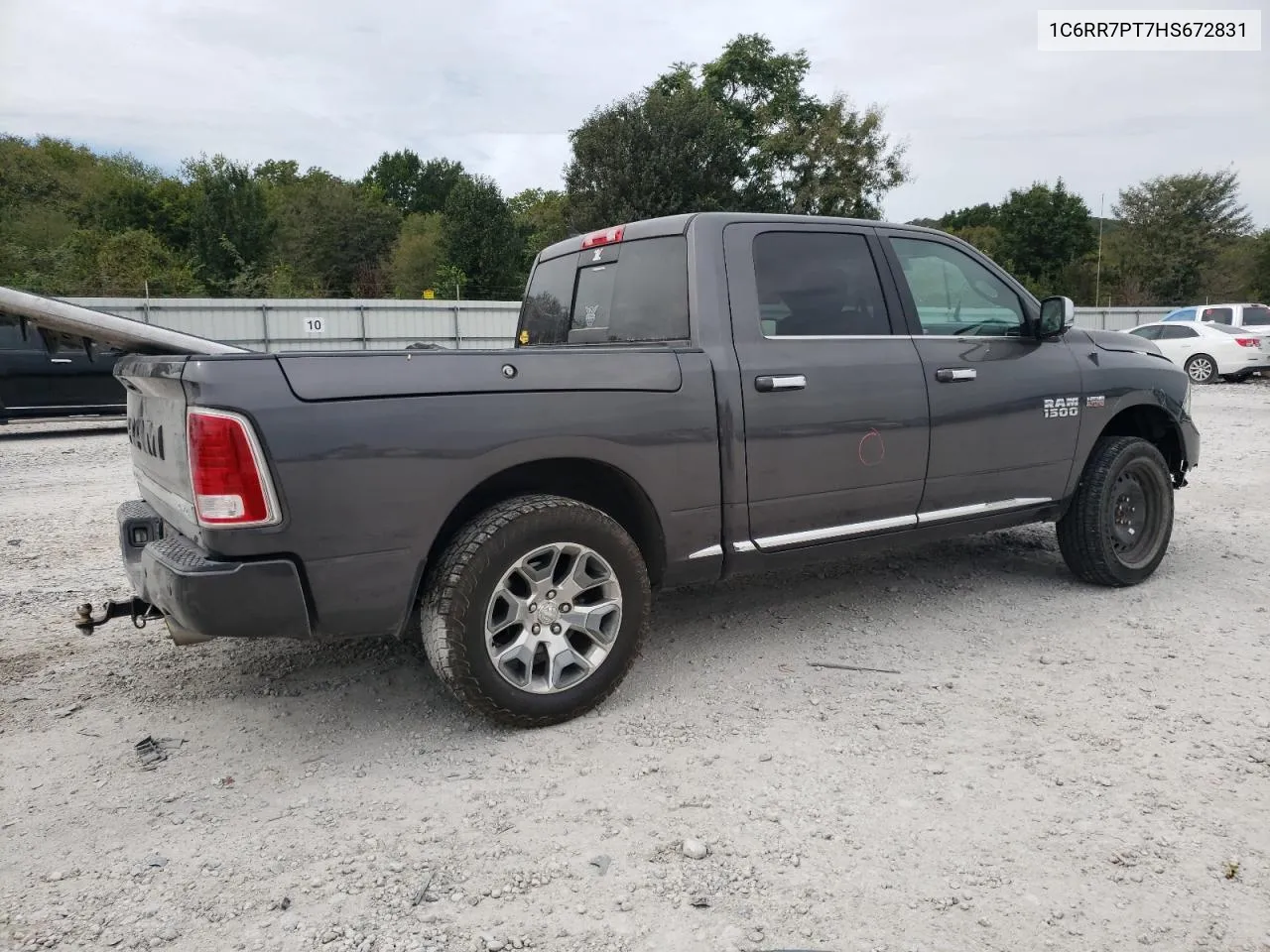 2017 Ram 1500 Longhorn VIN: 1C6RR7PT7HS672831 Lot: 73558004