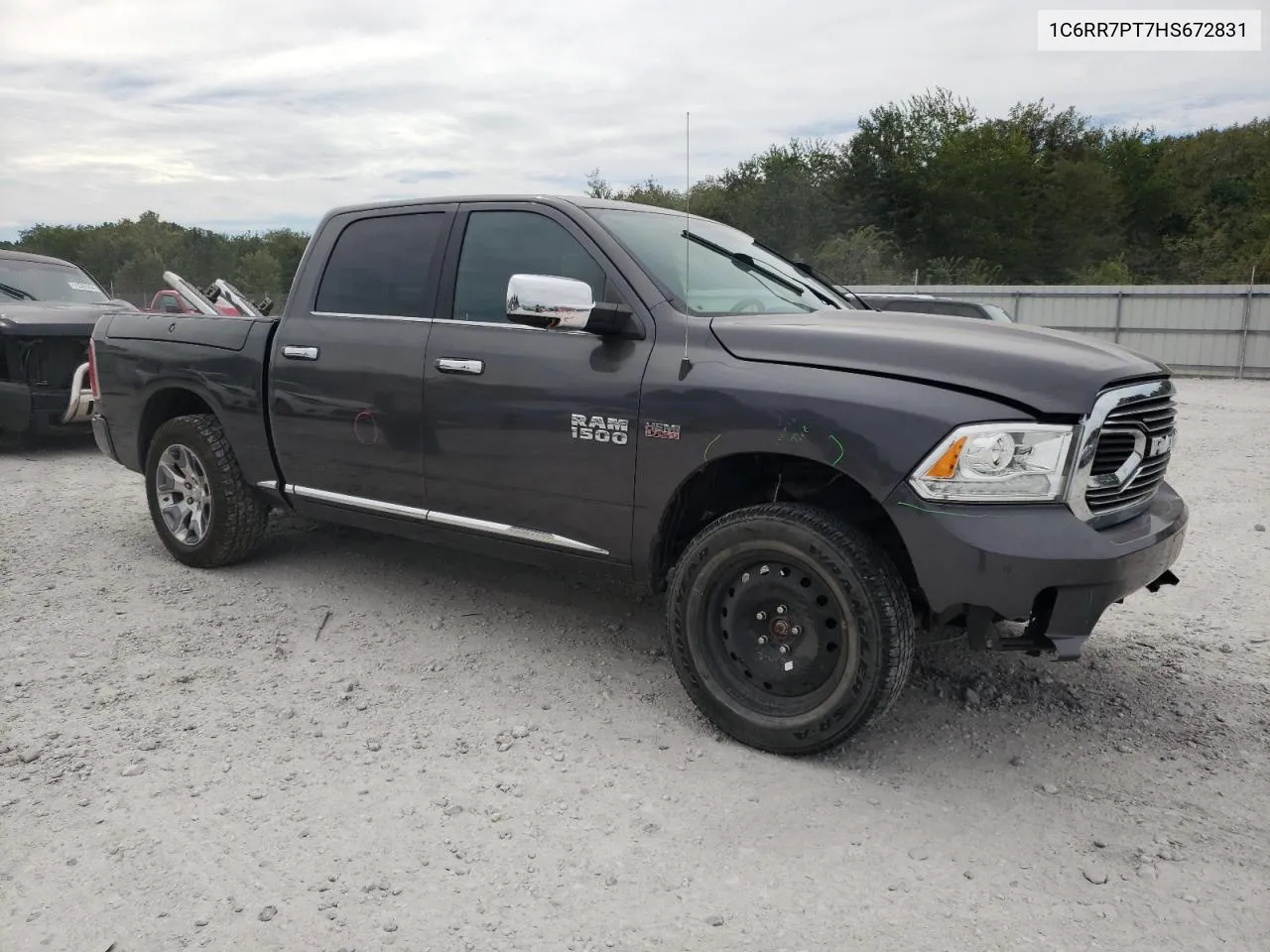 2017 Ram 1500 Longhorn VIN: 1C6RR7PT7HS672831 Lot: 73558004