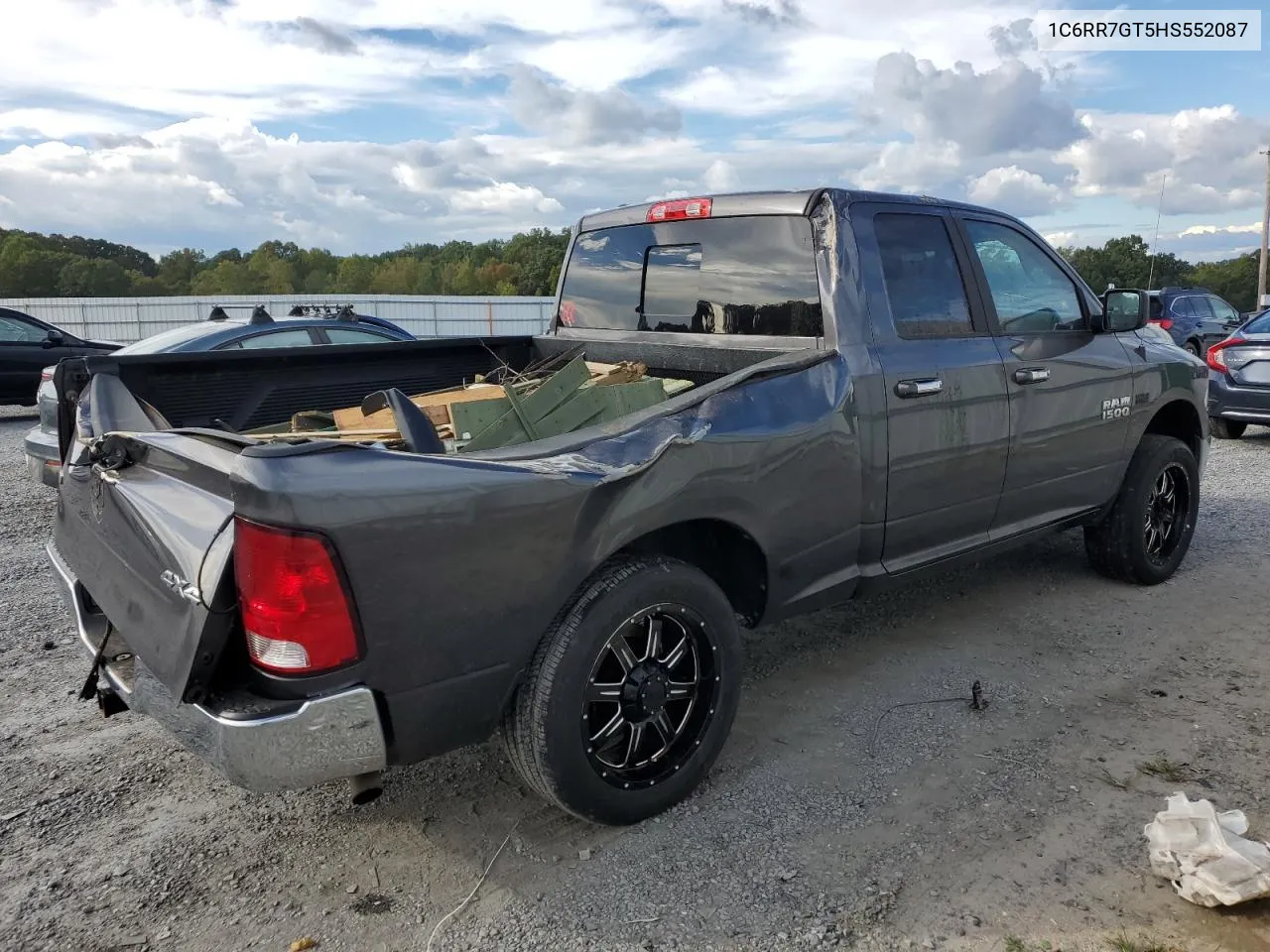 2017 Ram 1500 Slt VIN: 1C6RR7GT5HS552087 Lot: 73687914