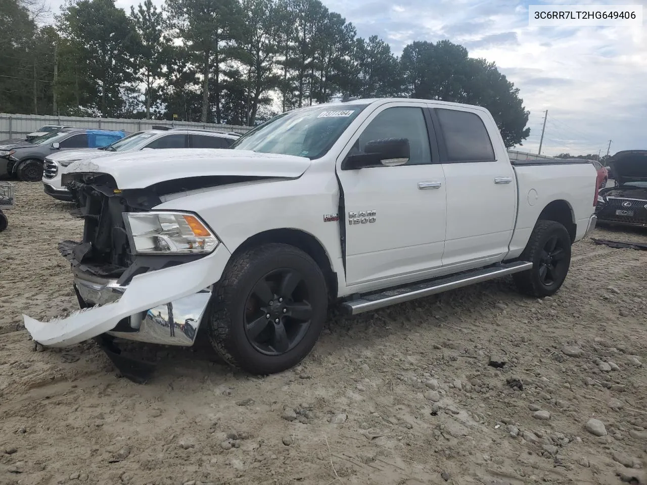 3C6RR7LT2HG649406 2017 Ram 1500 Slt