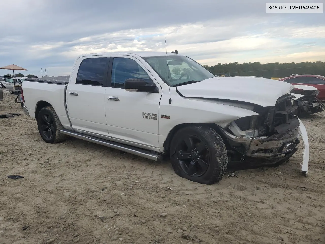 2017 Ram 1500 Slt VIN: 3C6RR7LT2HG649406 Lot: 73777364