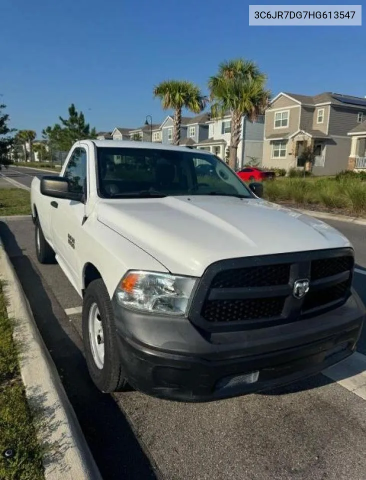 2017 Ram 1500 St VIN: 3C6JR7DG7HG613547 Lot: 73814734