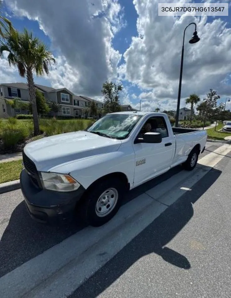 2017 Ram 1500 St VIN: 3C6JR7DG7HG613547 Lot: 73814734