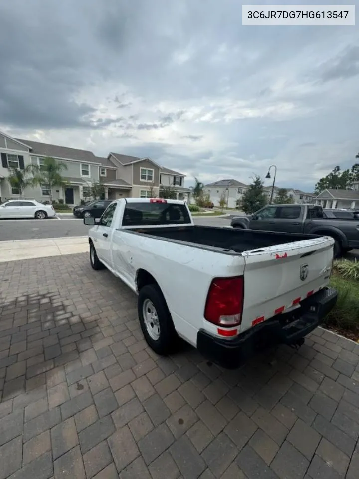 2017 Ram 1500 St VIN: 3C6JR7DG7HG613547 Lot: 73814734