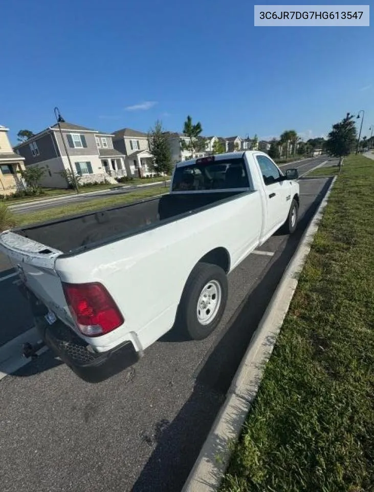 2017 Ram 1500 St VIN: 3C6JR7DG7HG613547 Lot: 73814734