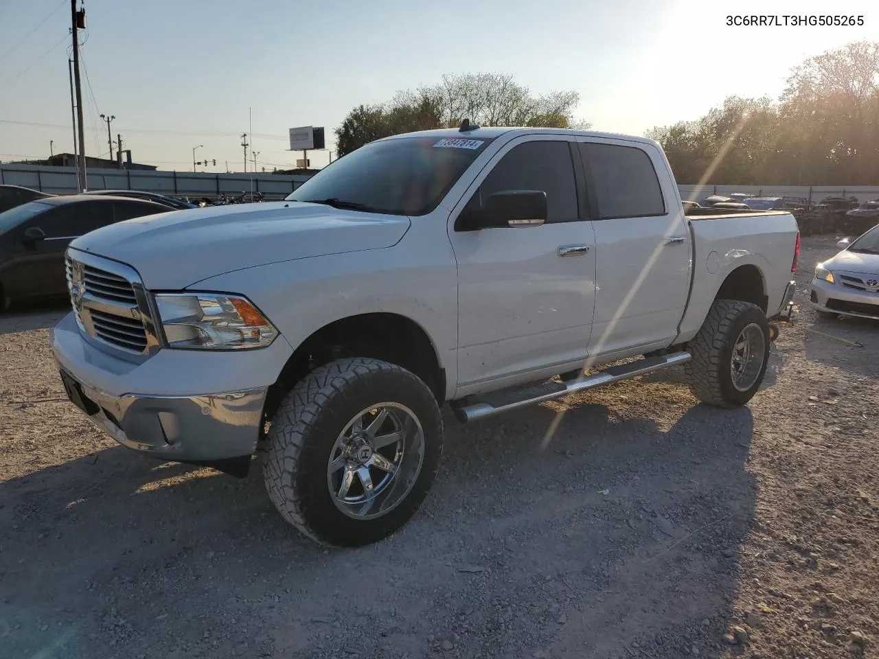 2017 Ram 1500 Slt VIN: 3C6RR7LT3HG505265 Lot: 73847814