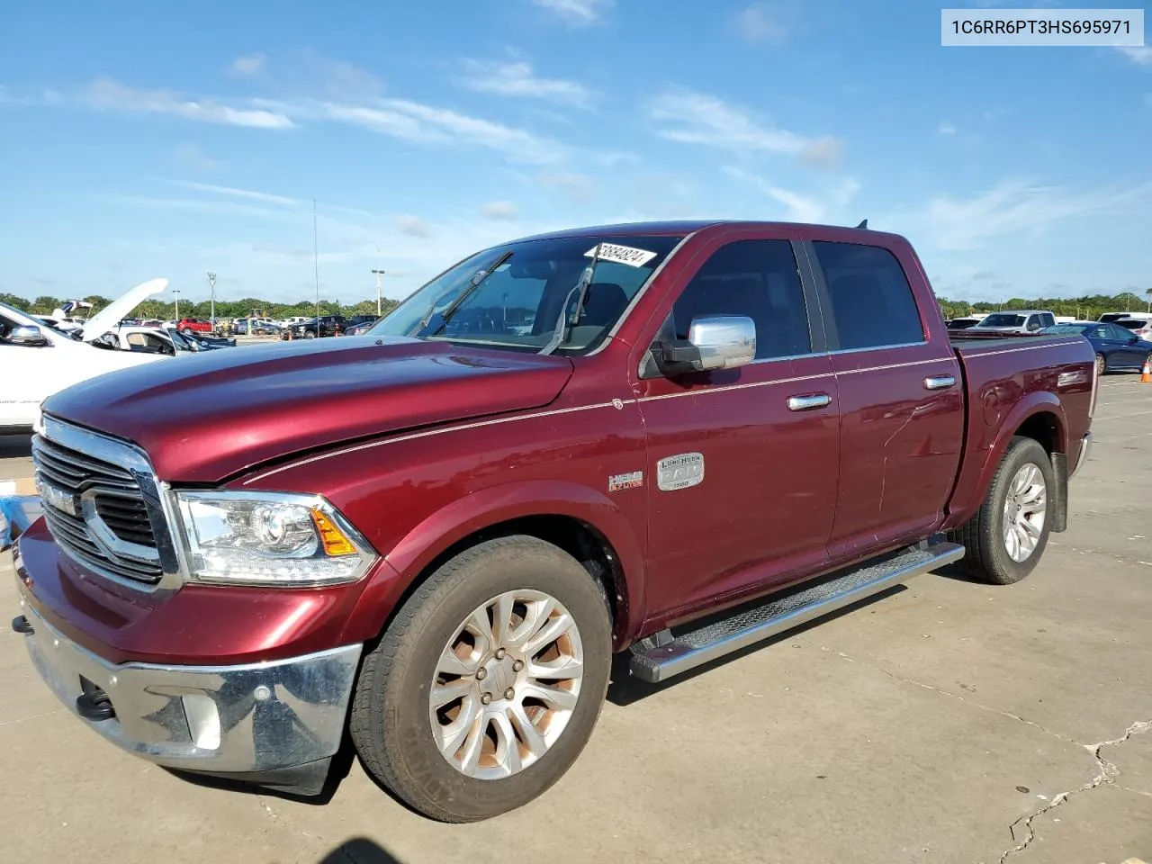 2017 Ram 1500 Longhorn VIN: 1C6RR6PT3HS695971 Lot: 73884824