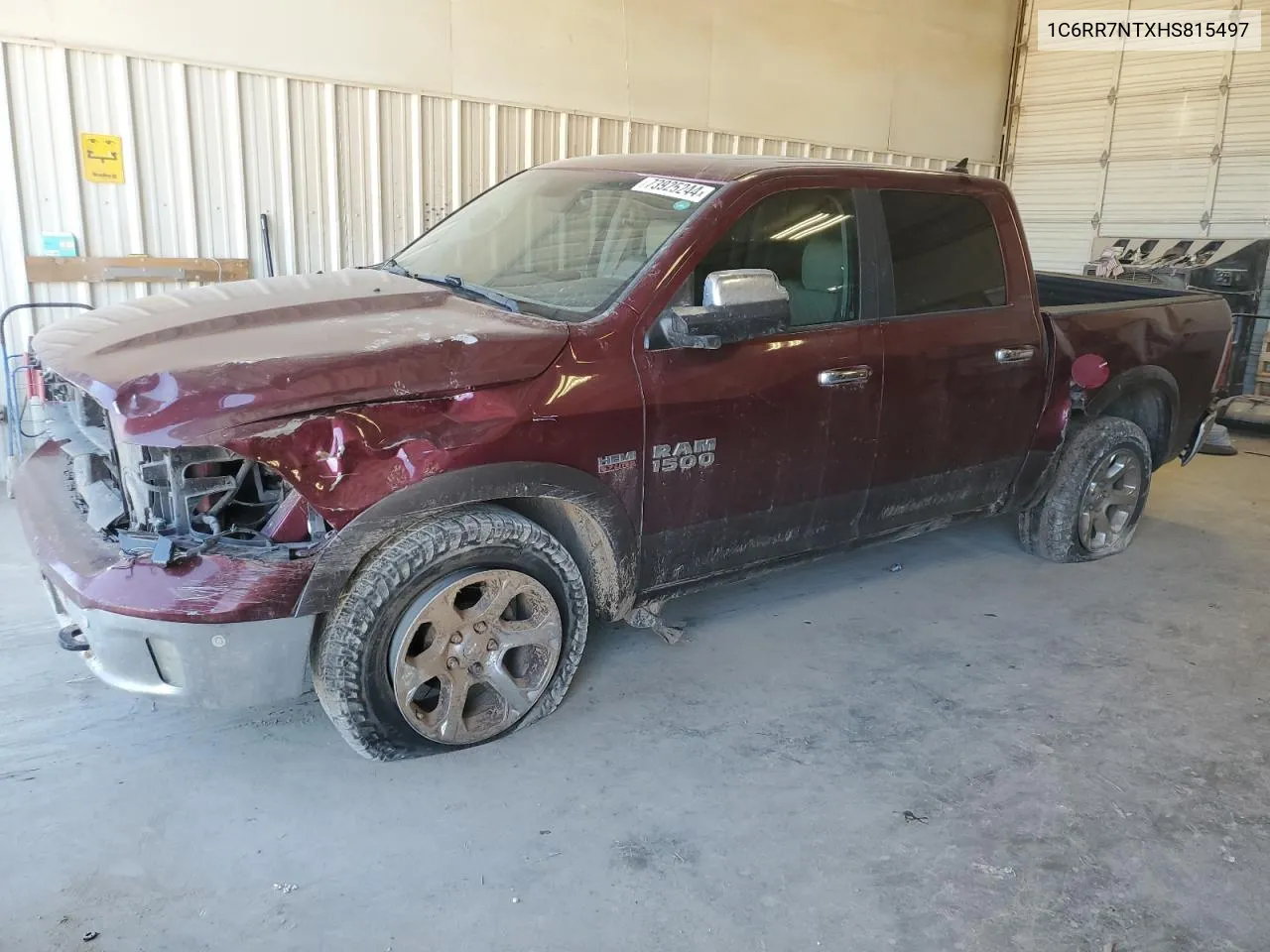 2017 Ram 1500 Laramie VIN: 1C6RR7NTXHS815497 Lot: 73925244