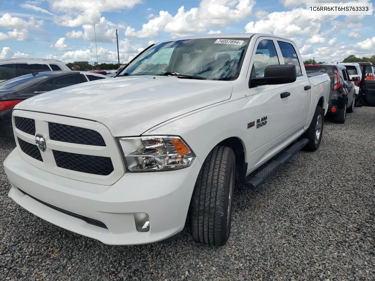 2017 Ram 1500 St VIN: 1C6RR6KT6HS763333 Lot: 74057894