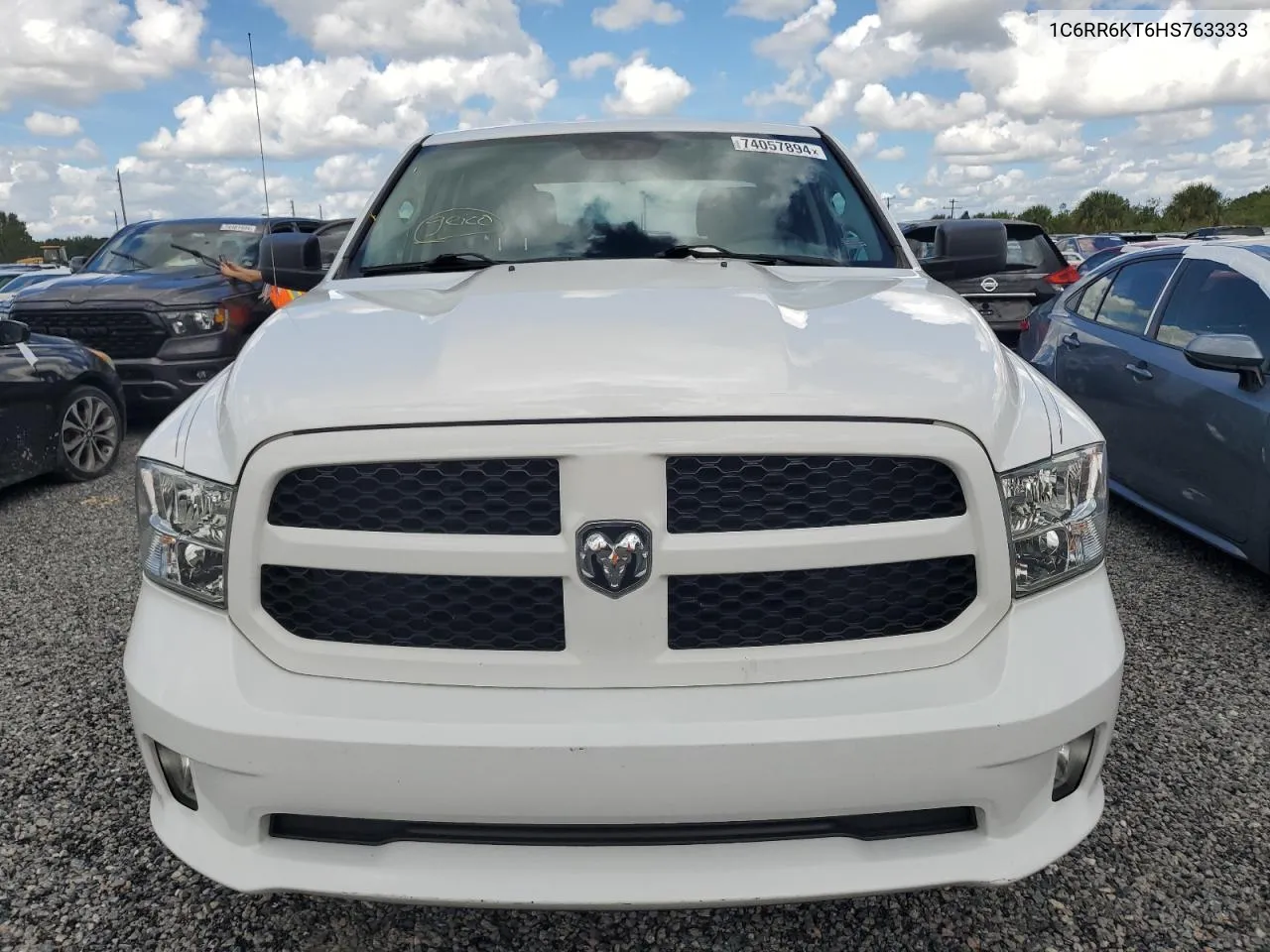 2017 Ram 1500 St VIN: 1C6RR6KT6HS763333 Lot: 74057894