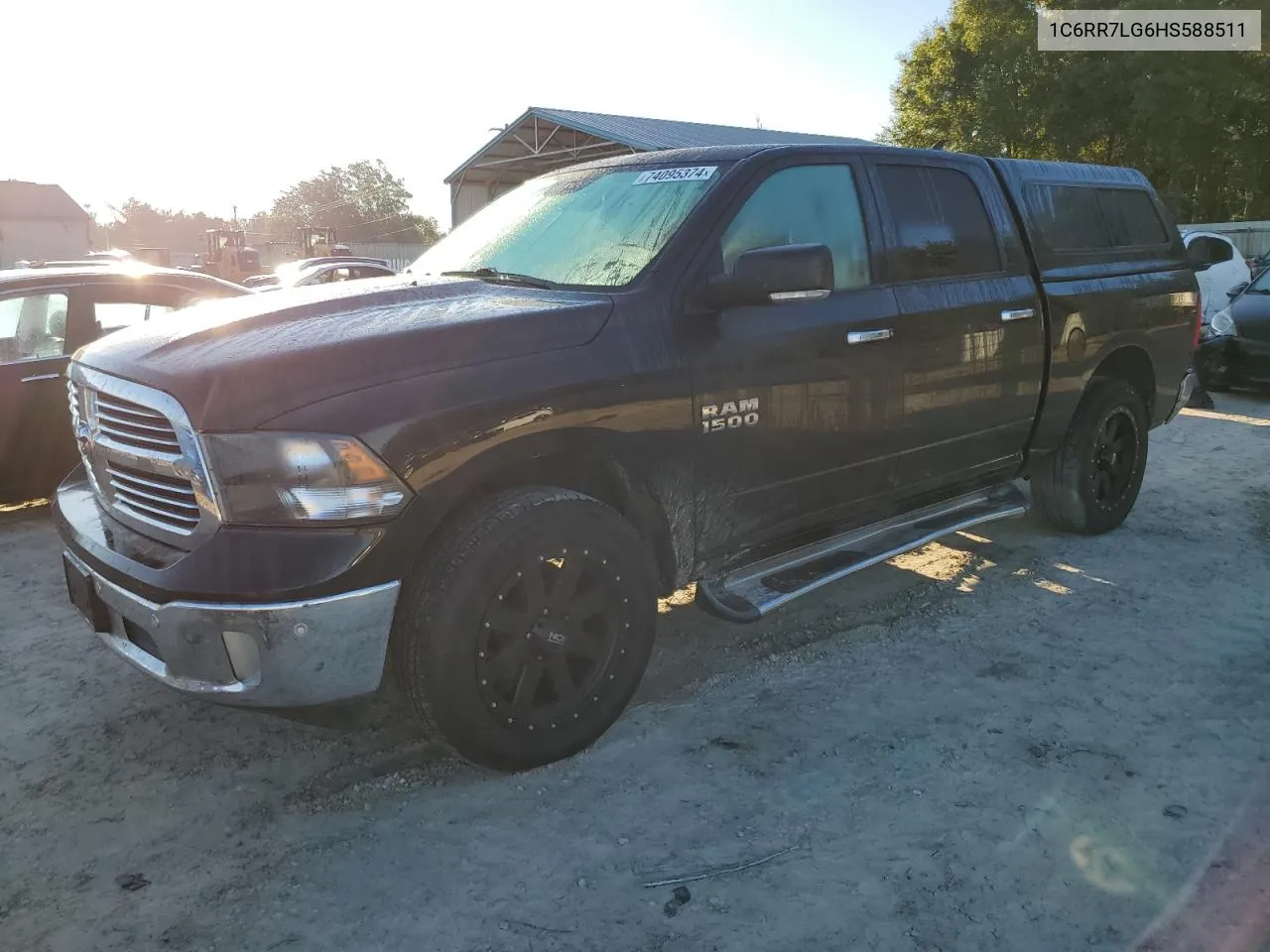 2017 Ram 1500 Slt VIN: 1C6RR7LG6HS588511 Lot: 74095374