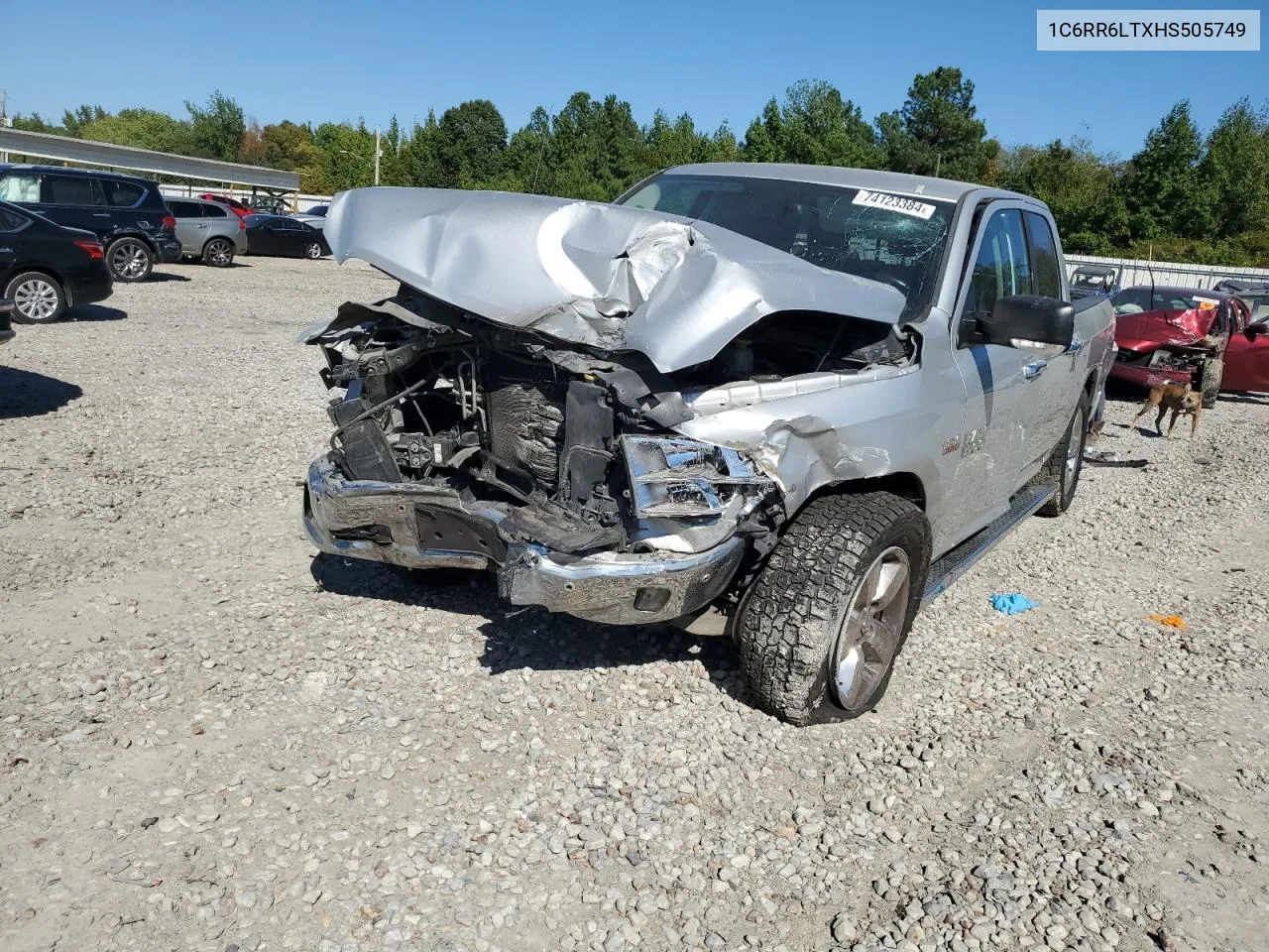 2017 Ram 1500 Slt VIN: 1C6RR6LTXHS505749 Lot: 74123384