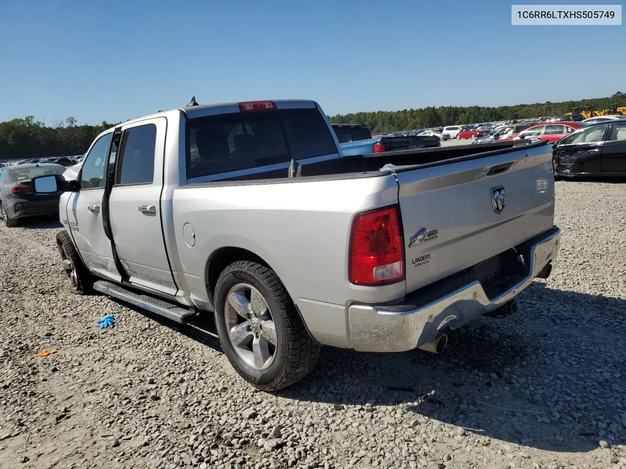 2017 Ram 1500 Slt VIN: 1C6RR6LTXHS505749 Lot: 74123384