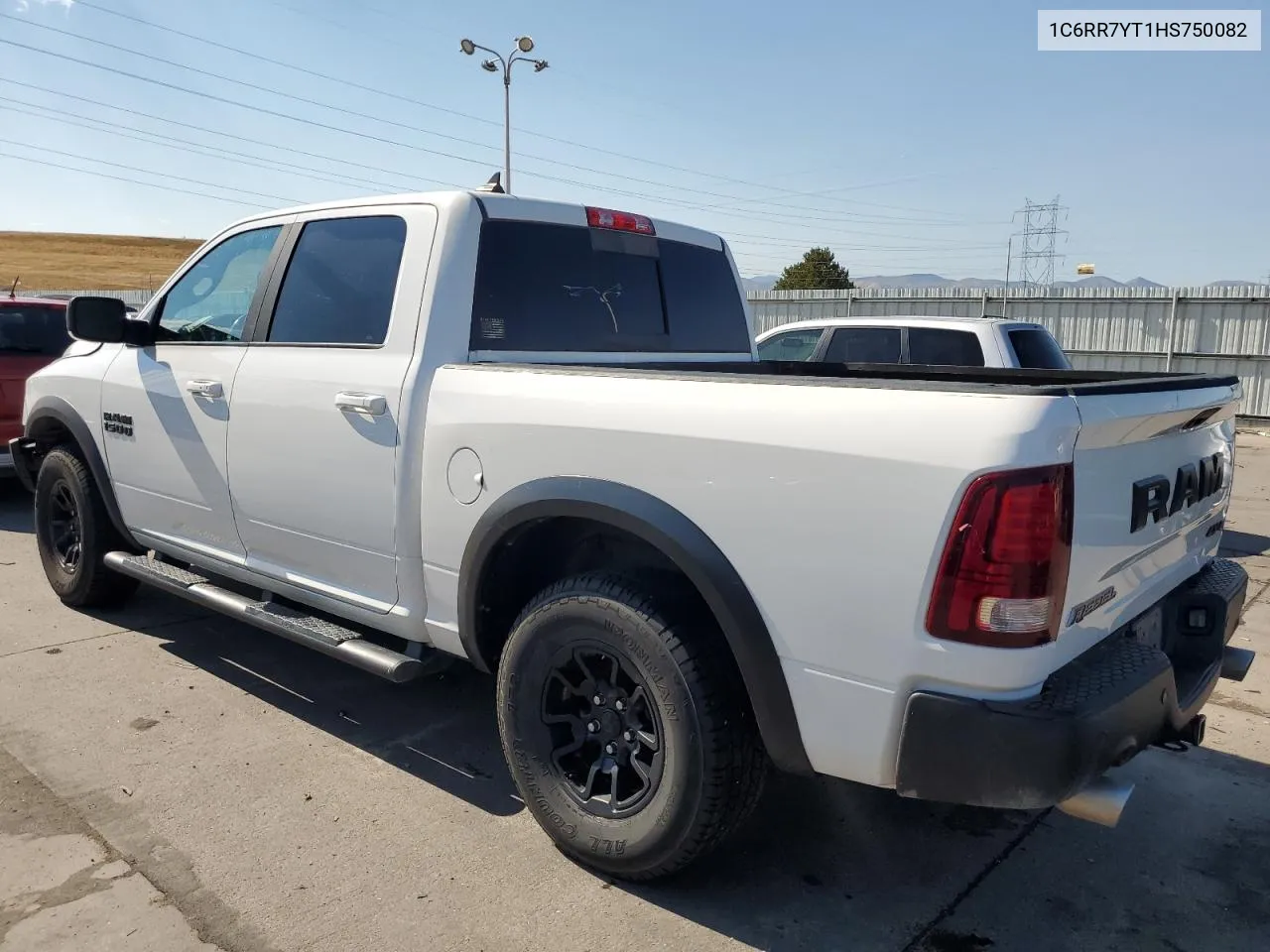 2017 Ram 1500 Rebel VIN: 1C6RR7YT1HS750082 Lot: 74229124