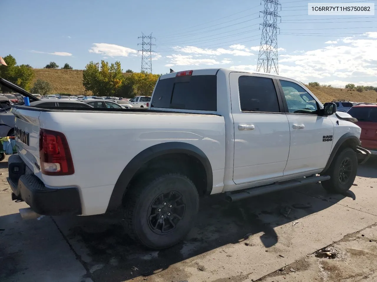 2017 Ram 1500 Rebel VIN: 1C6RR7YT1HS750082 Lot: 74229124