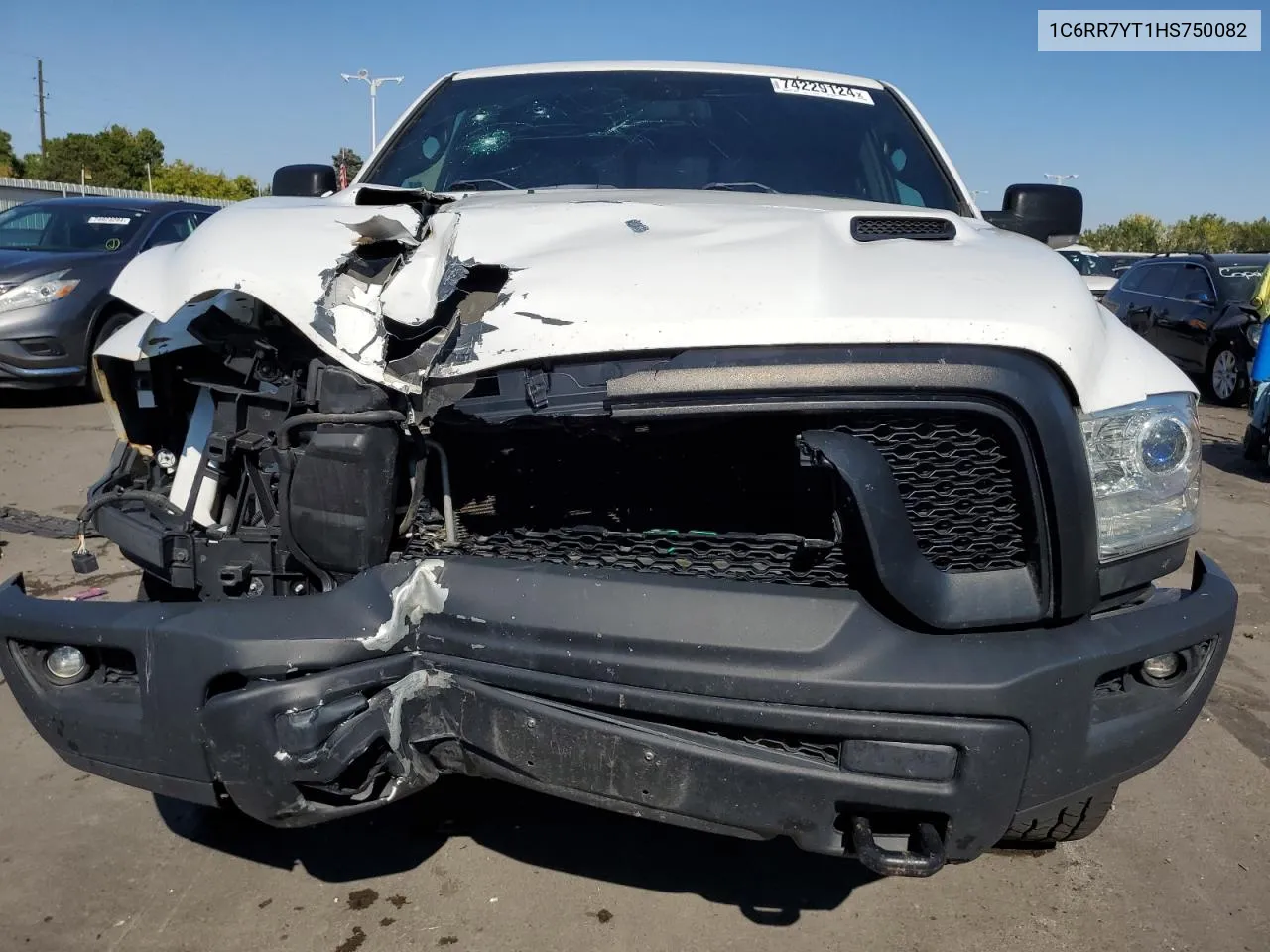 2017 Ram 1500 Rebel VIN: 1C6RR7YT1HS750082 Lot: 74229124