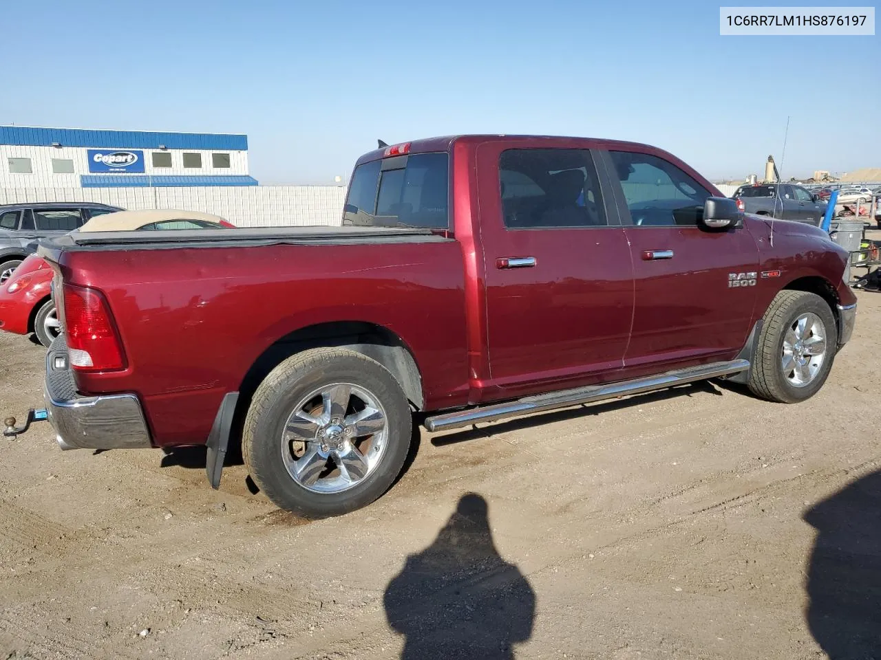 2017 Ram 1500 Slt VIN: 1C6RR7LM1HS876197 Lot: 74246754