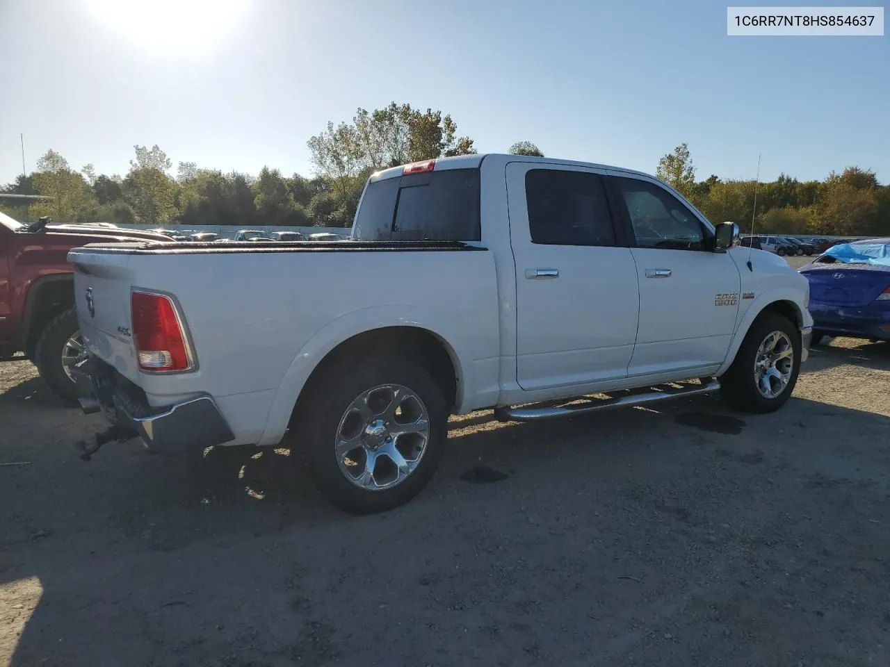 2017 Ram 1500 Laramie VIN: 1C6RR7NT8HS854637 Lot: 74248604