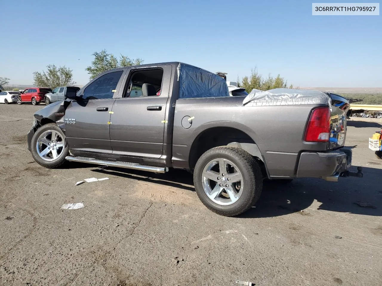 2017 Ram 1500 St VIN: 3C6RR7KT1HG795927 Lot: 74306224