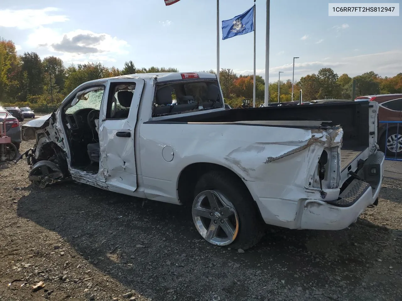 2017 Ram 1500 St VIN: 1C6RR7FT2HS812947 Lot: 74421014