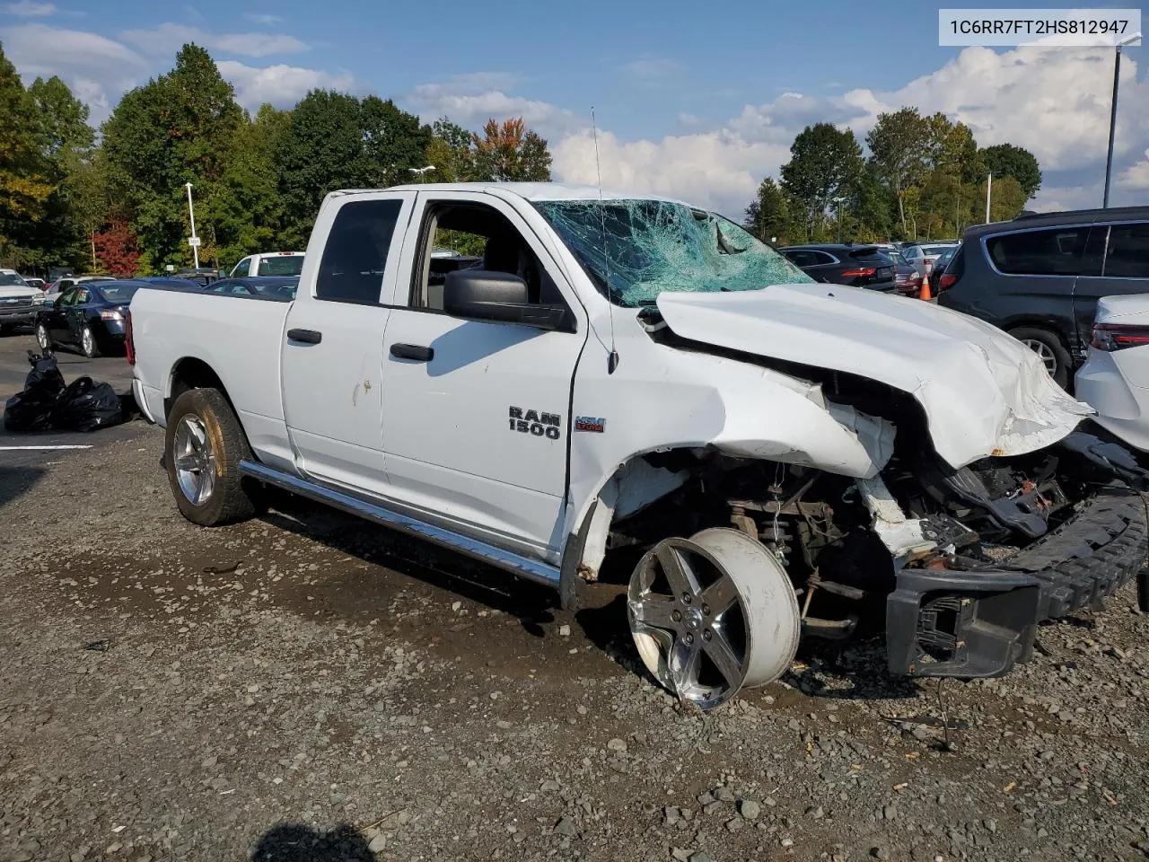 2017 Ram 1500 St VIN: 1C6RR7FT2HS812947 Lot: 74421014