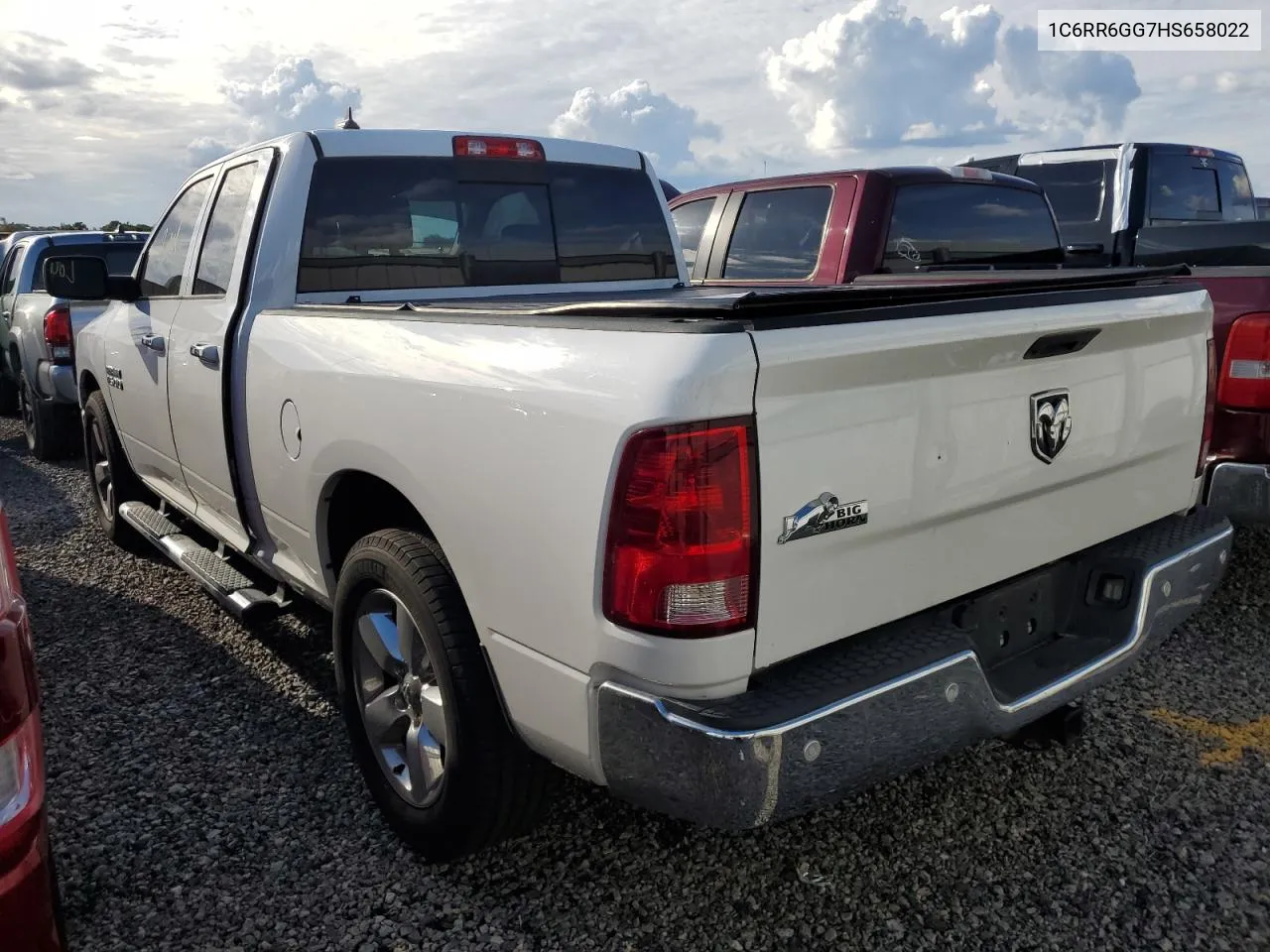 2017 Ram 1500 Slt VIN: 1C6RR6GG7HS658022 Lot: 74456684