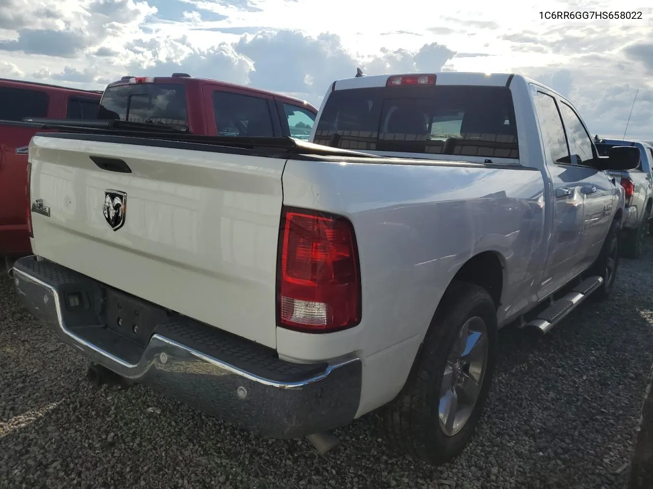 2017 Ram 1500 Slt VIN: 1C6RR6GG7HS658022 Lot: 74456684