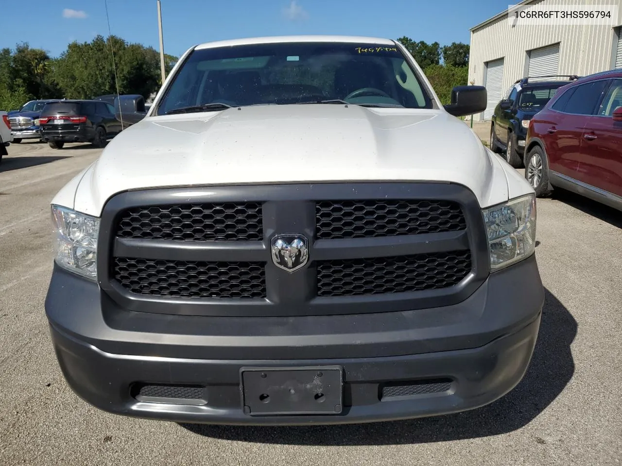 2017 Ram 1500 St VIN: 1C6RR6FT3HS596794 Lot: 74535924