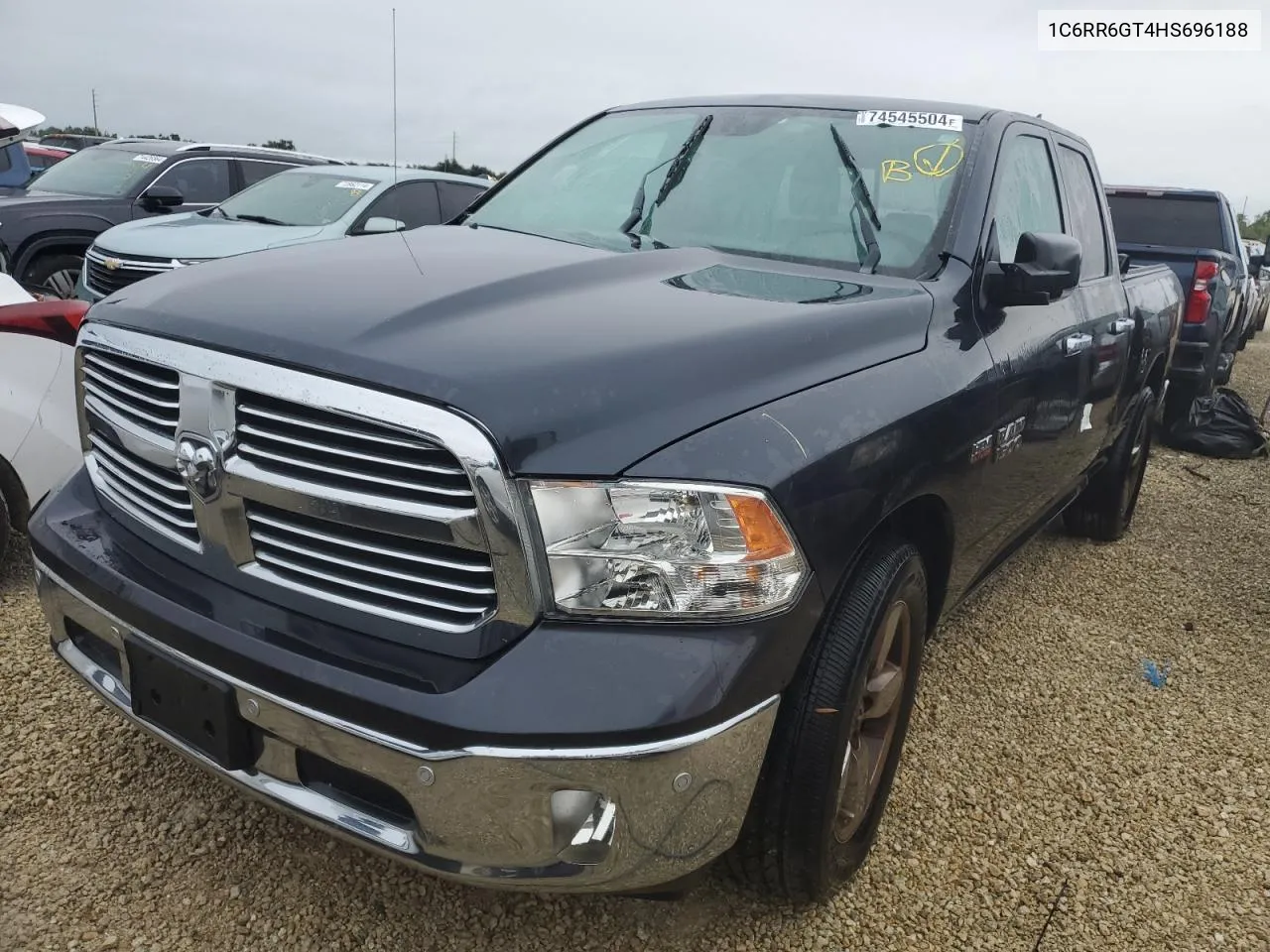 2017 Ram 1500 Slt VIN: 1C6RR6GT4HS696188 Lot: 74545504