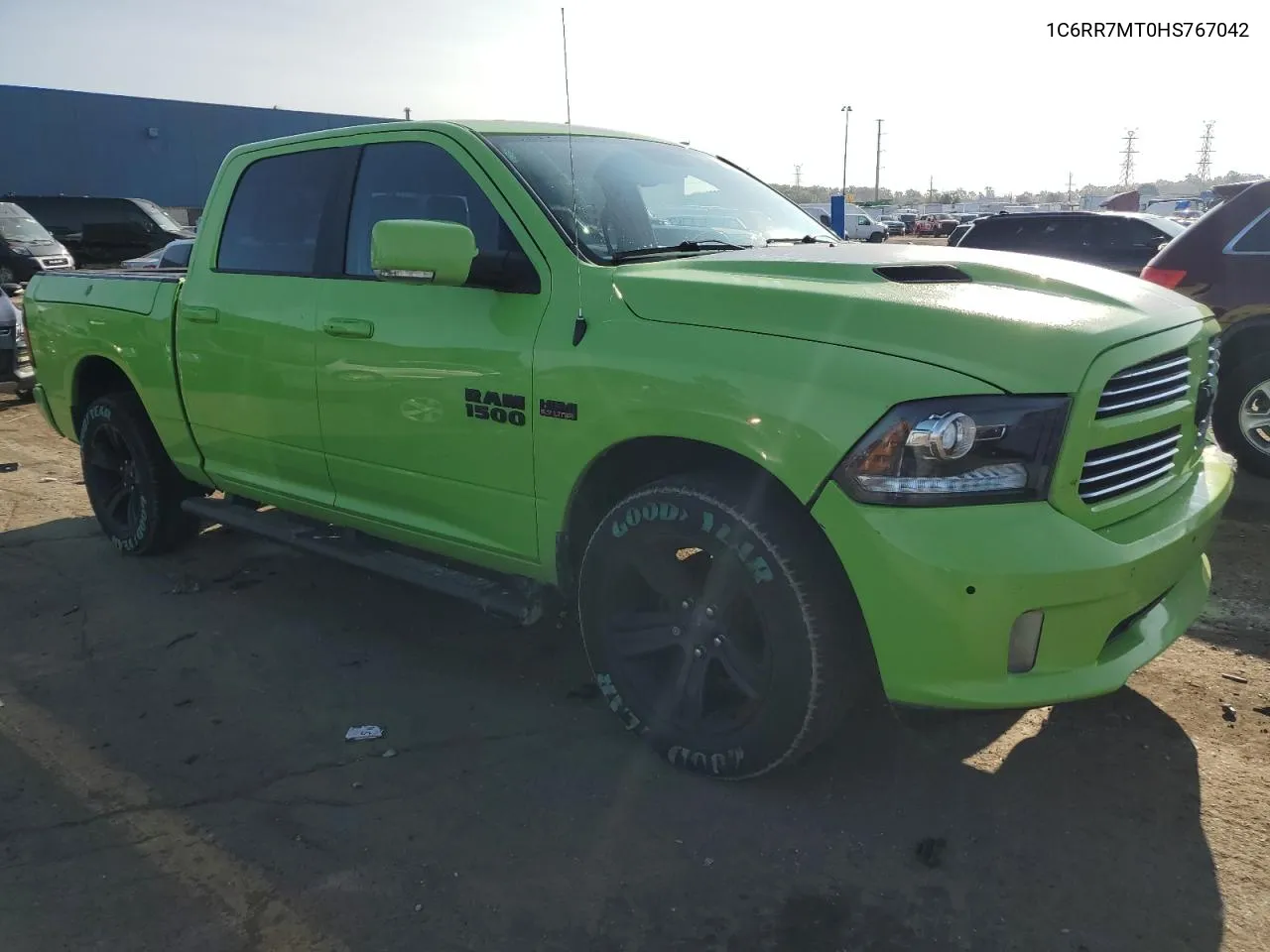 2017 Ram 1500 Sport VIN: 1C6RR7MT0HS767042 Lot: 74562584