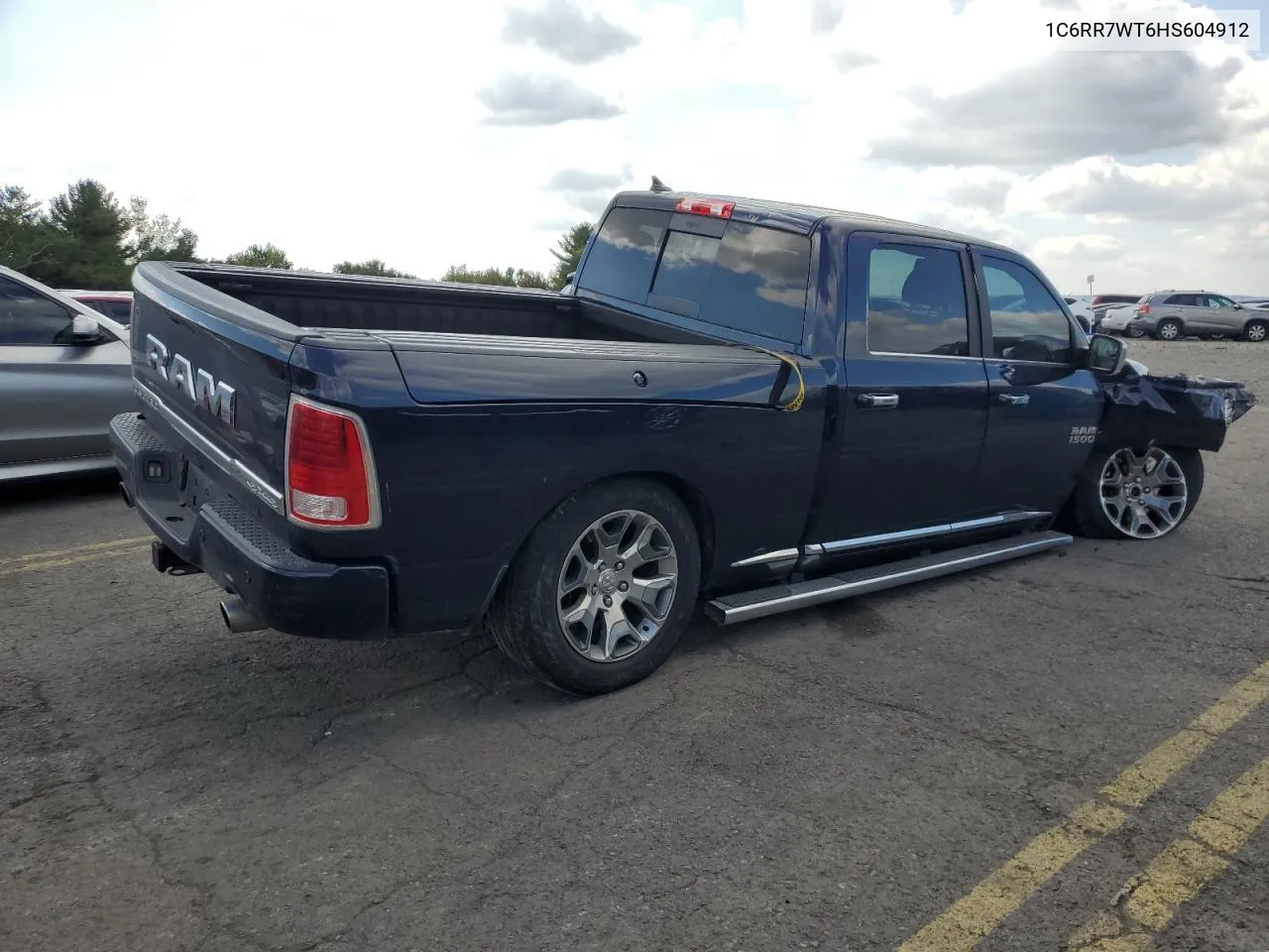 2017 Ram 1500 Longhorn VIN: 1C6RR7WT6HS604912 Lot: 74577494