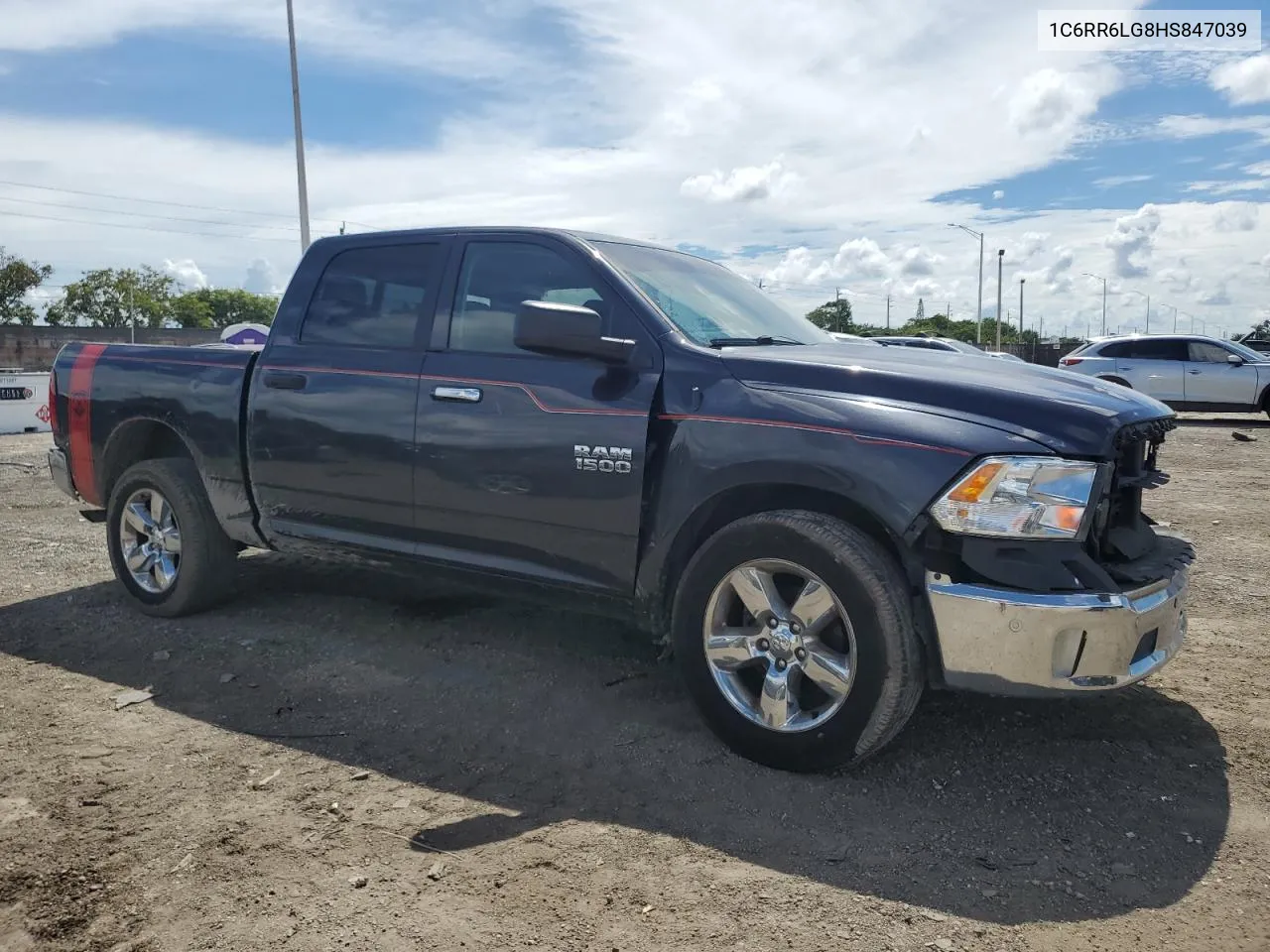 2017 Ram 1500 Slt VIN: 1C6RR6LG8HS847039 Lot: 74672904