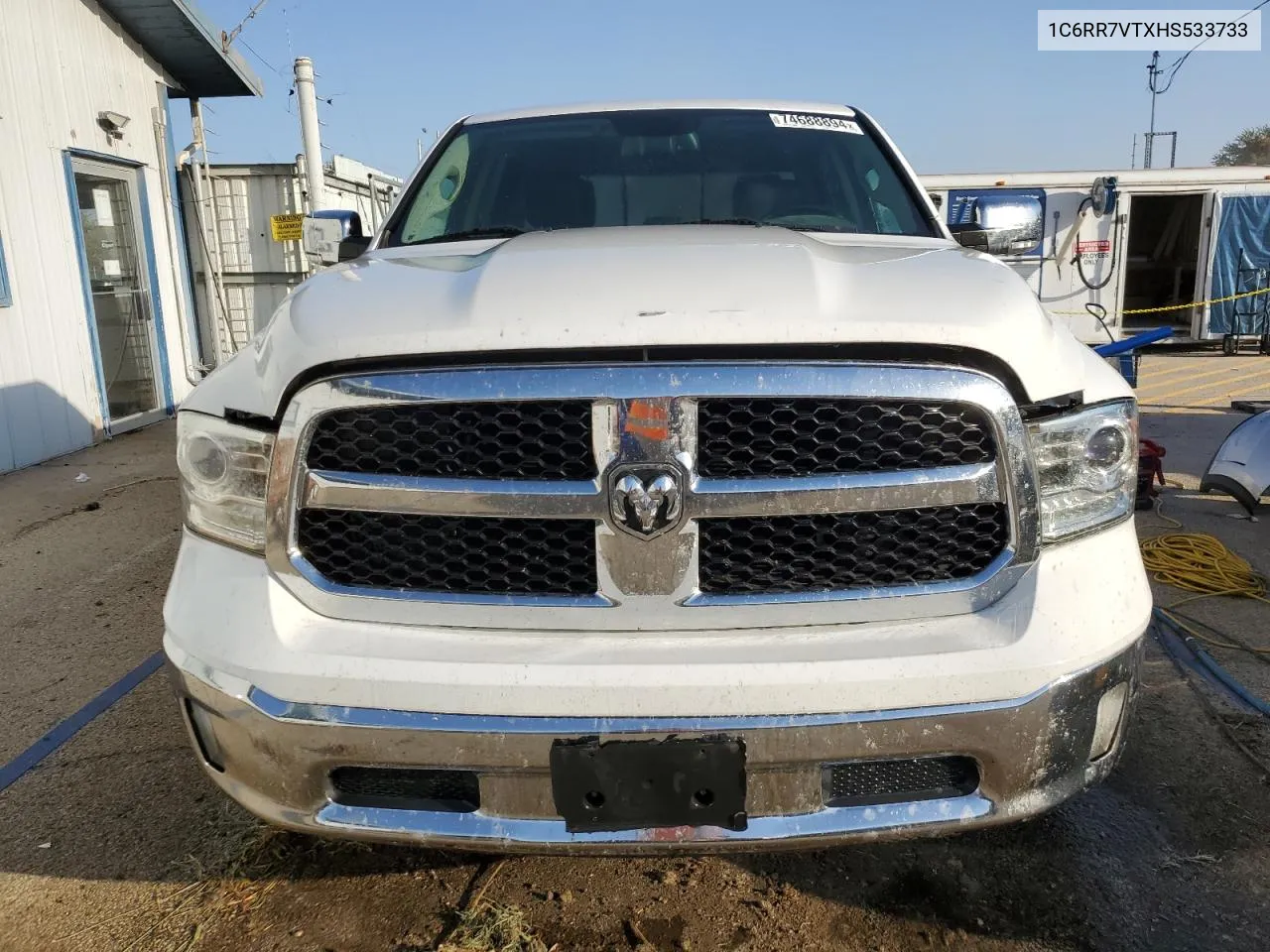 2017 Ram 1500 Laramie VIN: 1C6RR7VTXHS533733 Lot: 74688894