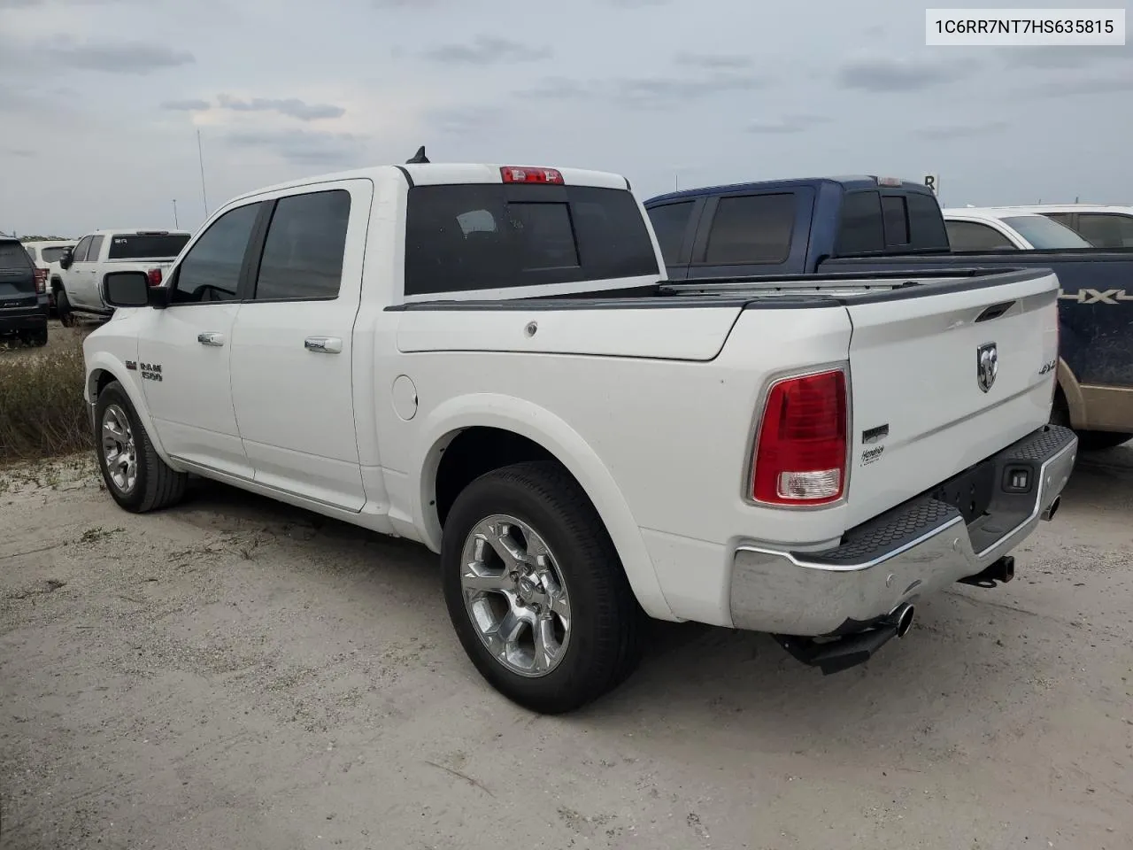 2017 Ram 1500 Laramie VIN: 1C6RR7NT7HS635815 Lot: 74705254