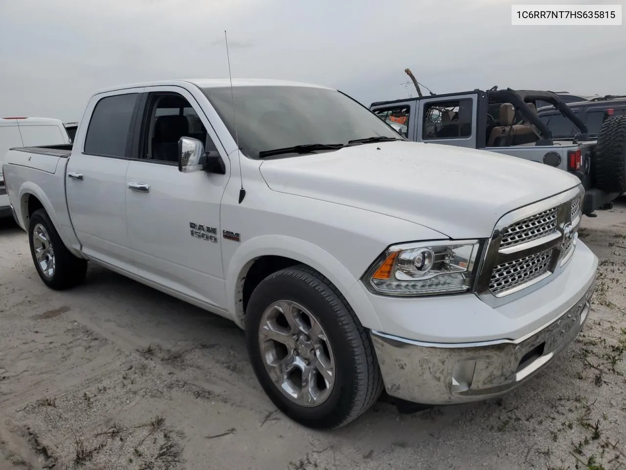 2017 Ram 1500 Laramie VIN: 1C6RR7NT7HS635815 Lot: 74705254